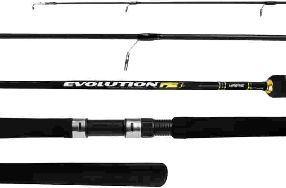 Vara Molinete Carbono Evolution S651MH 1,95m 15-30 Lbs Inteiriça Marine Sports
