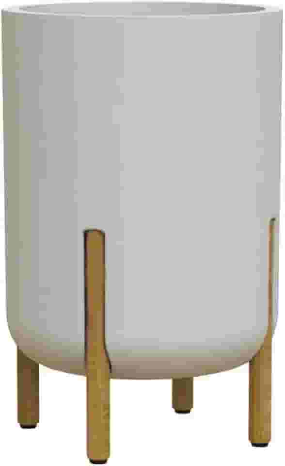 VASO CILINDRICO DECORE 34 OFF-WHITE