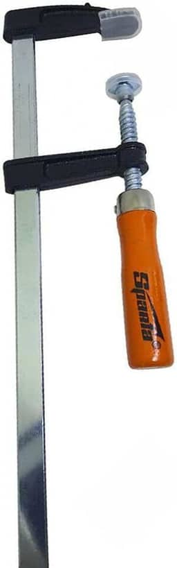 Sparta Grampo Sargento De Aco Carbono Tipo F 250 50 300 Mm Cabo