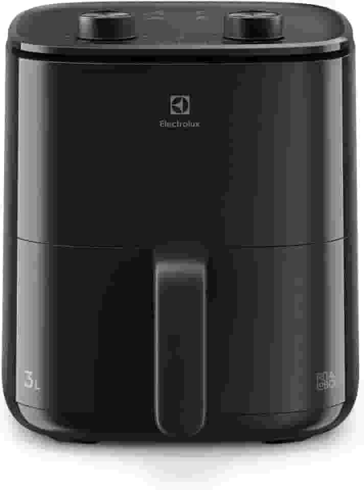 Air Fryer Electrolux por Rita Lobo 3L Preta Efficient c/Desligamento Automático 1200W (EAF05) 127V