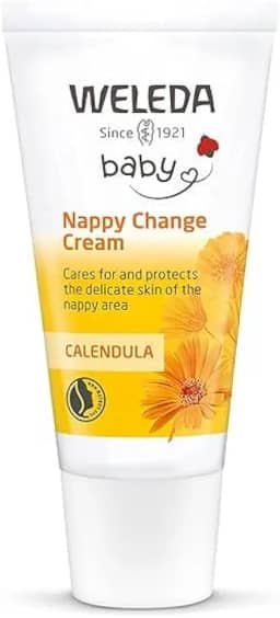 Weleda Babycreme de Calêndula | Proteção Natural Contra Assaduras | Fórmula Suave com Calêndula e Camomila | 30 ml