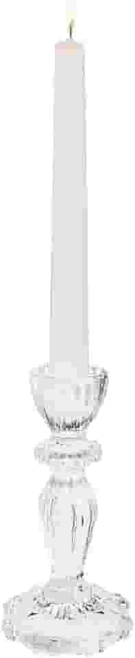 WOLFF - Castiçal Vidro Argos 8x16cm