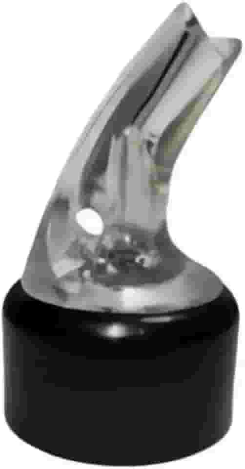 Bico Dosador para Azeite e Vinagre, 30mm, Compatível com Garrafas Borges, Hemmer e Outras Marcas, Preto