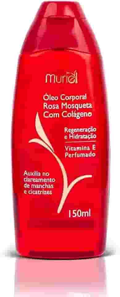 Óleo Corporal Rosa Mosqueta Com Colageno Muriel - 150ml