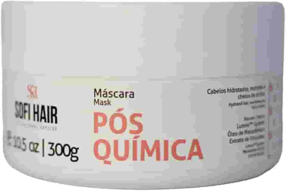 Máscara Pós-Química Sofi Hair 300g - Hidratação e Brilho para Cabelos Sensibilizados