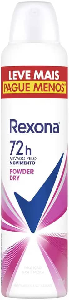 Rexona Desodorante Antitranspirante Aerossol Powder Dry 250 ml