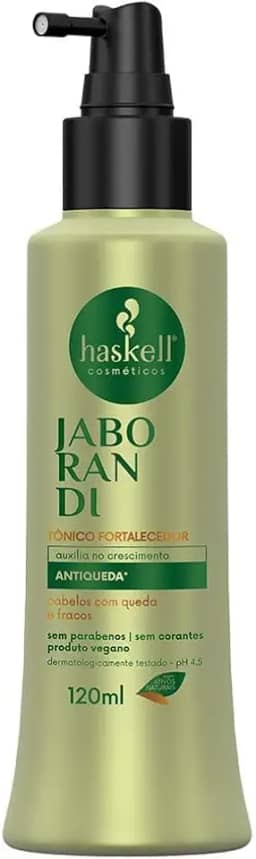 Tônico Fortalecedor Jaborandi 120ml, Haskell