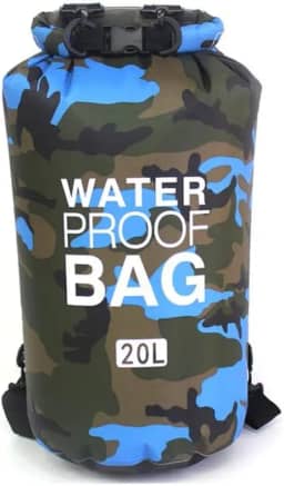 Bolsa Impermeável Azul, Saco Estanque, para Esportes