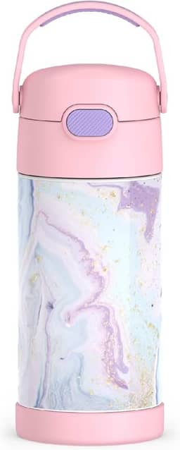 Thermos Garrafa térmica infantil Funtainer, aço inoxidável, 355 ml, Dreamy
