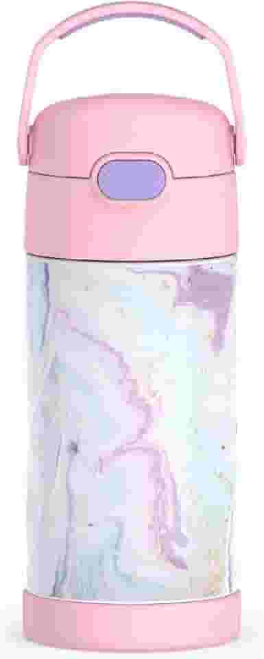 Thermos Garrafa térmica infantil Funtainer, aço inoxidável, 355 ml, Dreamy