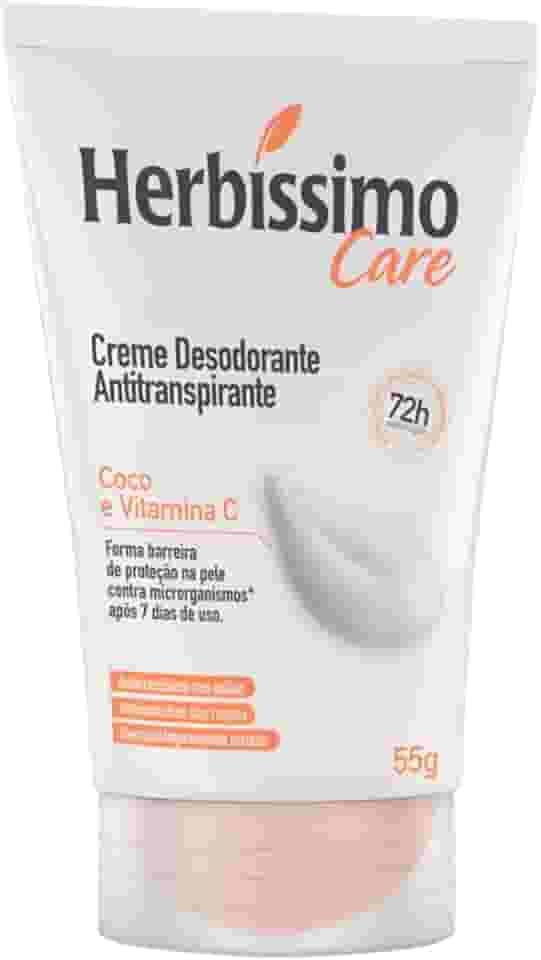 Dana - Desodorante Cremoso Antip Herbissimo Bisnaga 55G Coco E Vit C