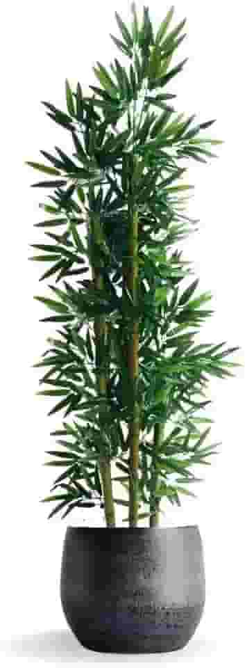 Bambuzinho Bambu Da Sorte 2 metros Haste Planta ArtificialDecorações modernas para a sala de estar, o escritório ou o jardim