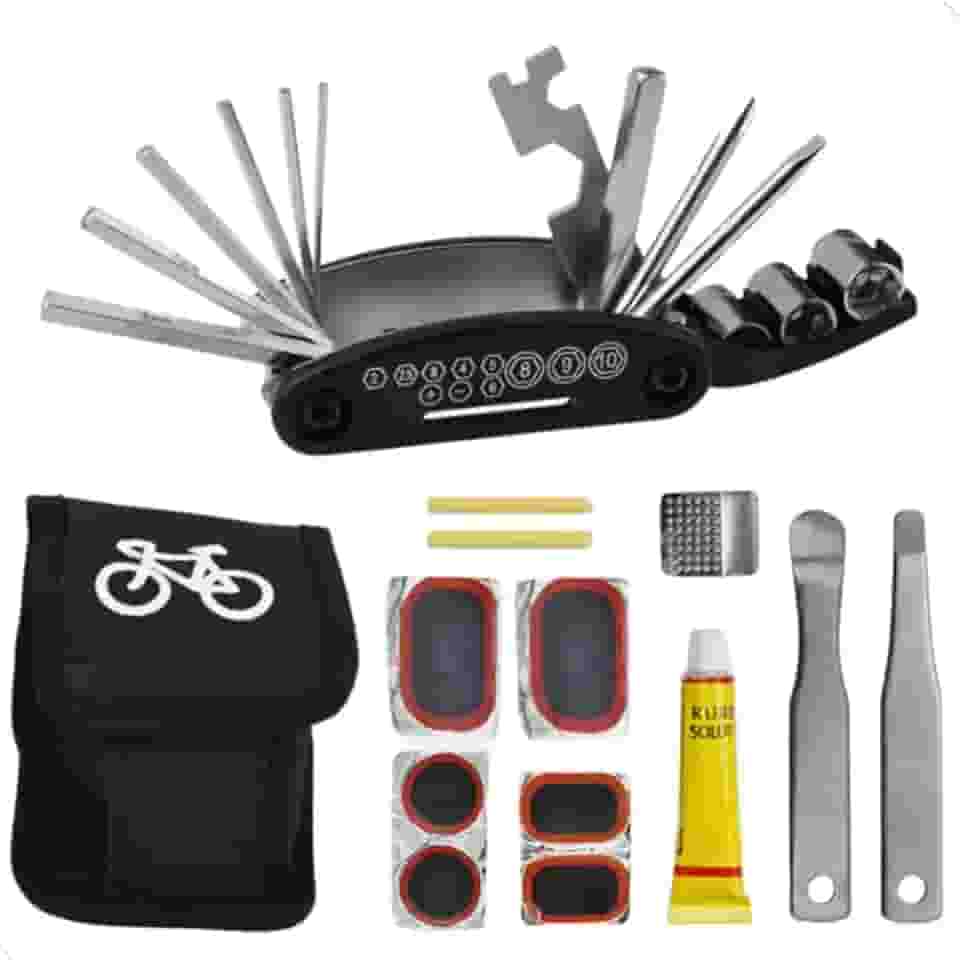 Kit Reparo Bike Bicicleta Ferramentas Chaves Remendo Para Pneu- Linha Premium