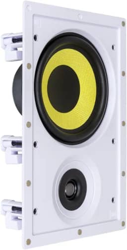 Caixa Acústica de Embutir JBL CI6R Plus Arandela Retangular 160W