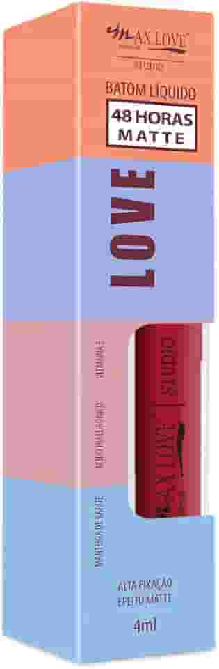 Batom Líquido Matte 48H - 281, Max Love