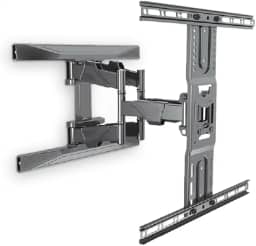 Suporte TV Articulado 32 a 86 Polegadas Universal Padrão VESA Até 46kg Regulável e Inclinável Horizontal Quarto Sala Preto