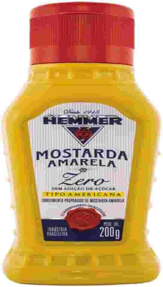 Hemmer Mostarda Amarela Americana Zero Squeeze 200G