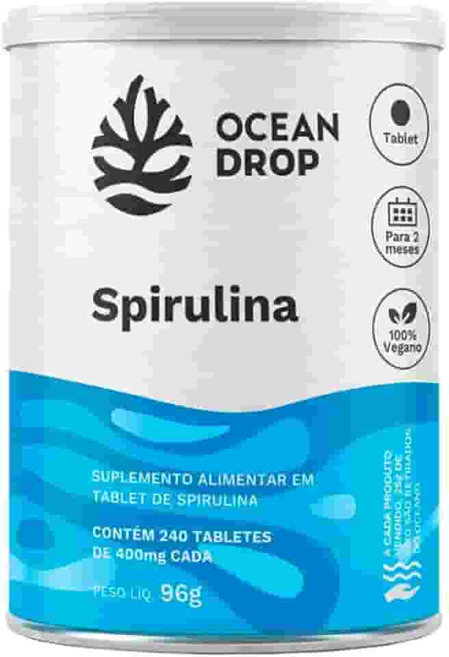 Spirulina Ocean Drop 240 cápsulas