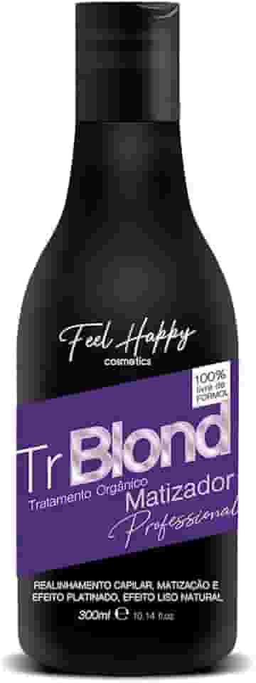 Escova Progressiva Sem Formol Blond Loiro 300ml Feel Happy
