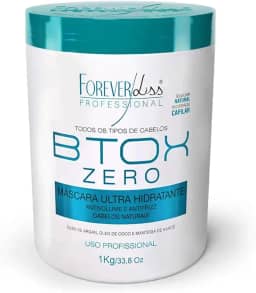 Forever Liss Zero Btox Máscara ultra hidratante orgânica antifrizz 1 kg