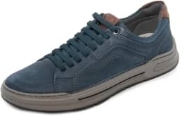 Sapatênis Masculino Volp REF: 151301 COURO Azul e Navy 37