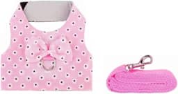 Peitoral de coelho ajustável, macio, leve, fofo, pequeno, para caminhar, cinto para hamsters e porquinhos-da-índia