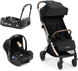Travel System Maxi-Cosi, Eva³, Essential Black Champagne