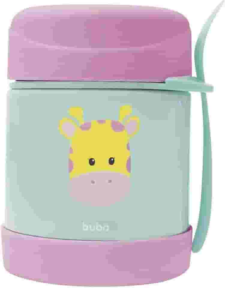 BUBA Pote Termico Animal Fun - Girafa, Colorido