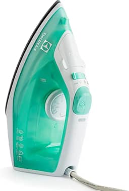 Ferro de passar seco e vapor Electrolux base antiaderente ceramica vapor vertical extra anti gotejamento 1500W cabo 1,65m verde SIE70 220V