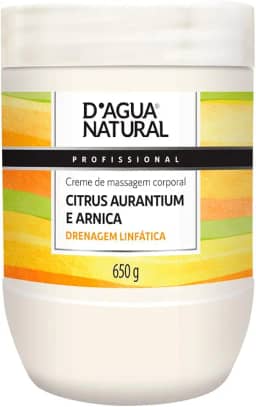 D'AGUA NATURAL Creme De Massagem Citrus Aurantium E Arnica D'Agua Natural 650 G
