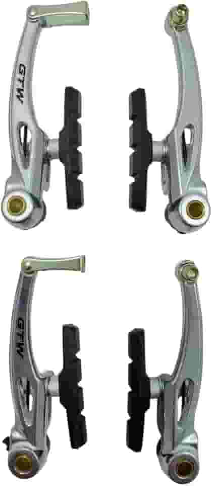 Freio V-brake Bicicleta Bike Alumínio MTB Orbital Par Polido