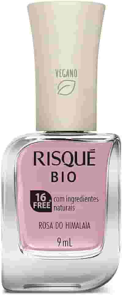 Risqué Esmalte Bio Rosa Cremoso Rosa Do Himalaia 9Ml