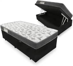 Cama Box Com Baú Solteiro + Colchão De Espuma D33 - Ortobom - Iso 100 88cm