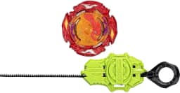 Pião Beyblade Burst QuadStrike - lançador e Beyblade Burst QuadStrike 4 em 1 - Bolt Spryzen - F6811 - Hasbro