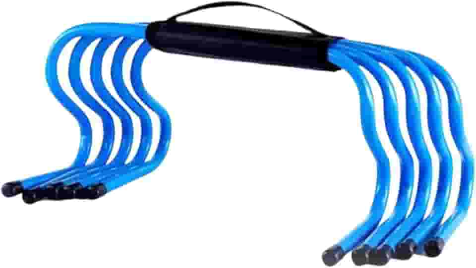 5x Barreiras de Agilidade Barreiras de Velocidade Equipamentos de Treinamento de Futebol Obstáculos para Fitness