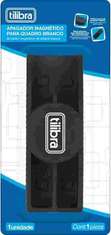 Tilibra - Apagador Magnético de Quadro Branco com Depósito