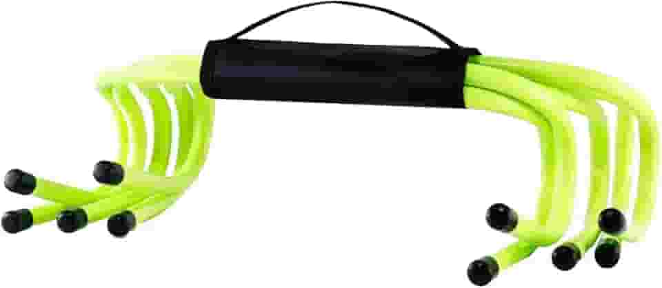 5x Barreiras de Agilidade Esportivas Equipamentos de Treinamento de Agilidade Obstáculos para Futebol