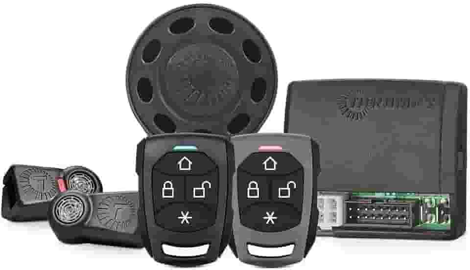 Alarme Automotivo Taramps TW20 P G4 01 Controle TR2P Presença 01 Controle TR2 Normal Alarme Automotivo, Preto