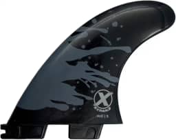 Quilhas FCS2 Expans H205 Medium Triquilha Rígida para Máximo Drive e Performance