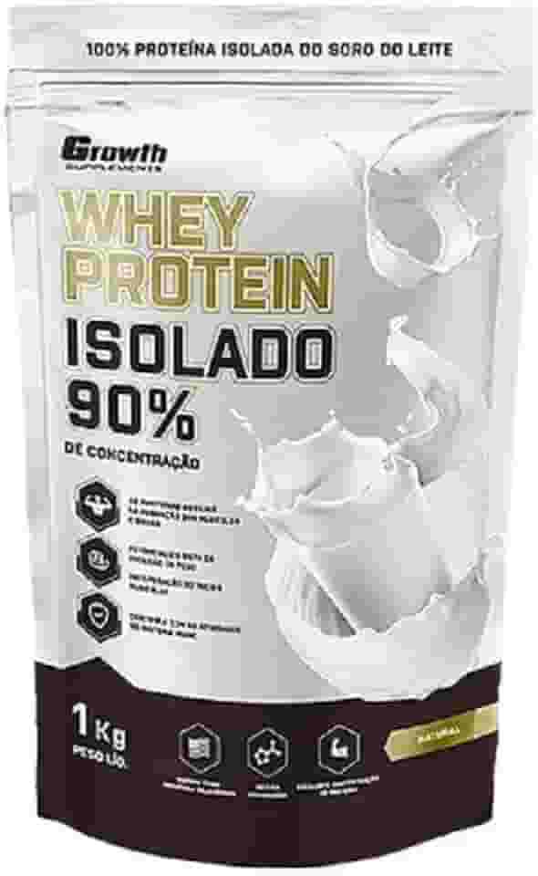Whey Isolado 90% Whey Protein Growth