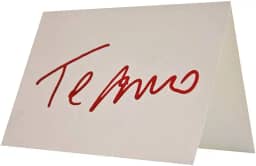 Cartão Fabriano Te Amo Branco, Teca, Ge0003, Branco