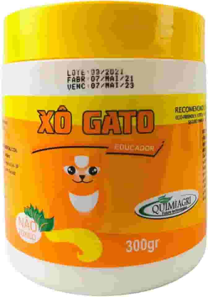 Educador Repelente para Gatos Xô Gato granulado 300g - mantém os gatos afastados