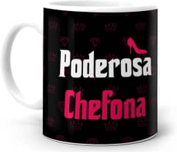 Caneca A Poderosa Chefona - Presente para Chefe Mulher
