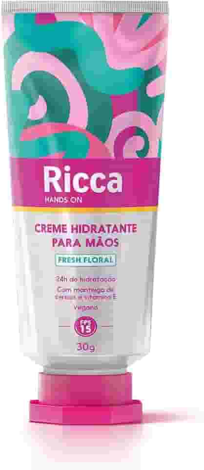 RICCA CREME DESODORANTE HIDRATANTE MÃOS FPS15 FRESH FLORAL