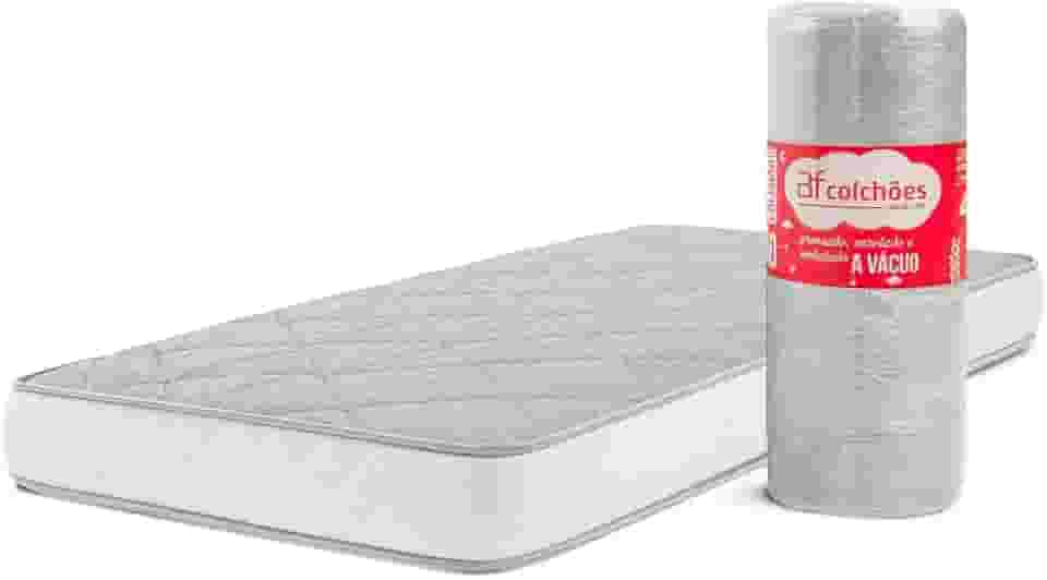 Colchão Solteiro de Espuma D28 a Vácuo 78x188cm BF Colchões