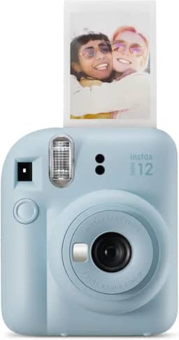 Fujifilm Câmera instantânea Instax Mini 12 – Azul pastel