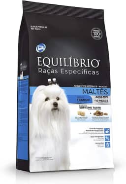 Equilíbrio Maltês Adulto Raças Específicas Para Maltês Pequeno Adulto Sabor Frango 2Kg