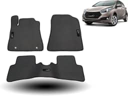 Tapete Borracha Hb20 Hatch Com Traseiro Interiço