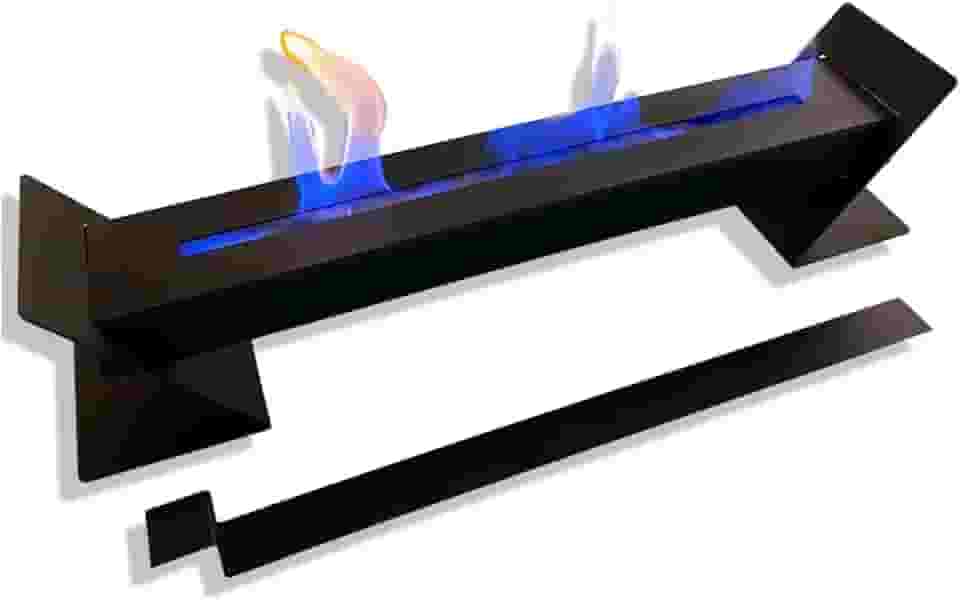 Lareira Ecológica Portátil Preta