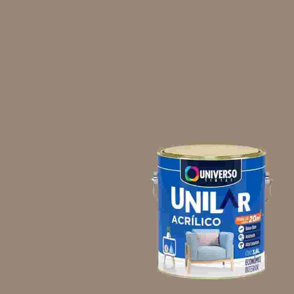 Tinta Acrílica Antimofo Unilar 3,6l Escolha sua Cor (Capuccino)